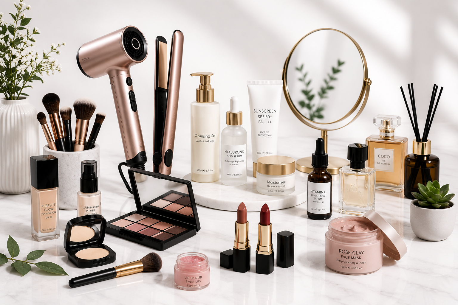 Beauty products